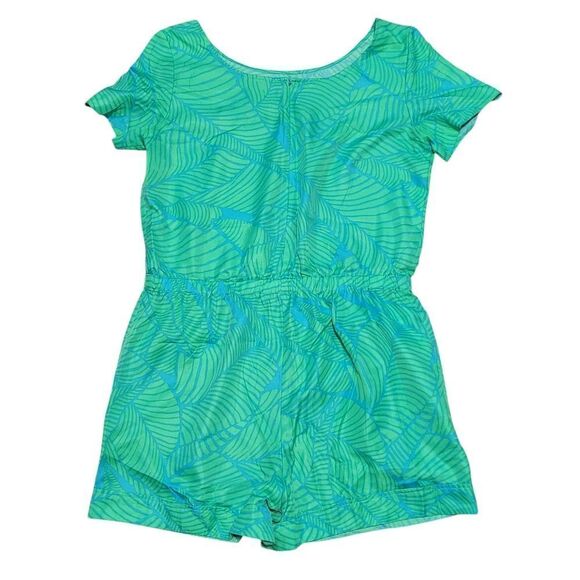 Loft tropical short sleeve romper - Picture 2 of 6